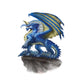 DnD Dice Set - Blue Dragon