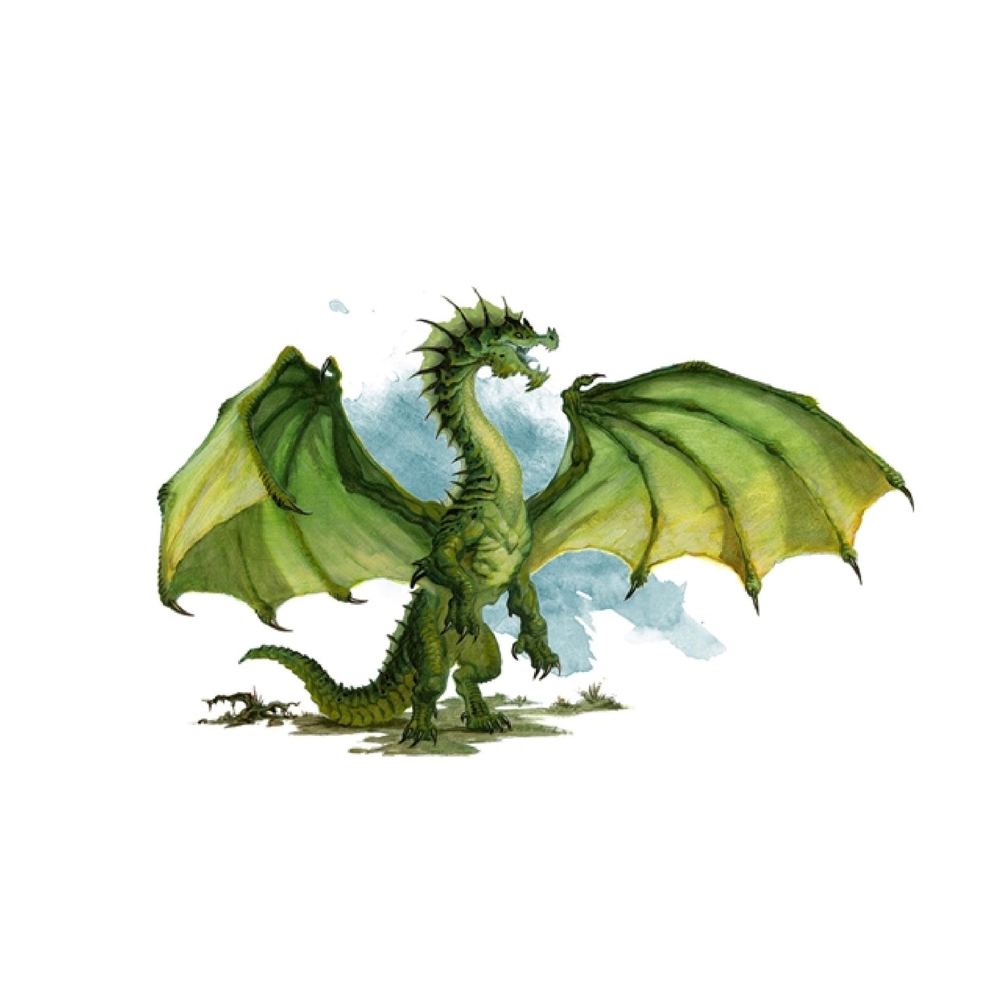 DnD Dice Set - Green Dragon